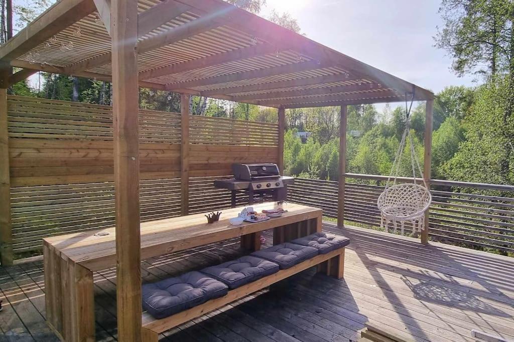 Family Friendly Villa With Sauna In The Nature Borås Exterior photo