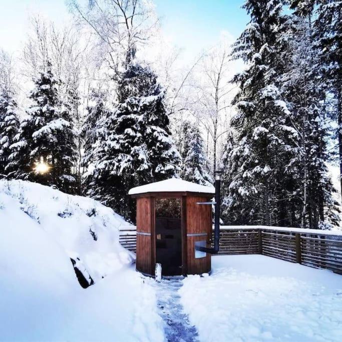 Family Friendly Villa With Sauna In The Nature Borås Exterior photo