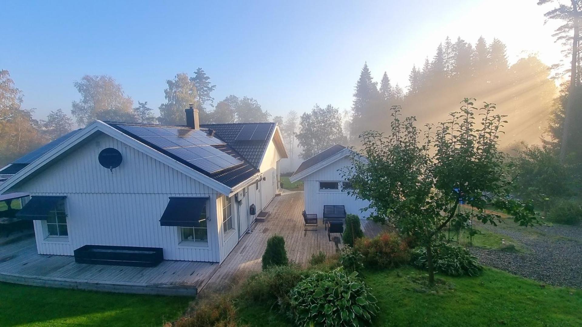 Family Friendly Villa With Sauna In The Nature Borås Exterior photo